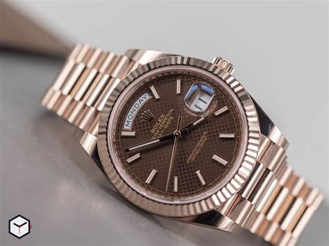 rolex choccolate|rolex day date reference 228235.